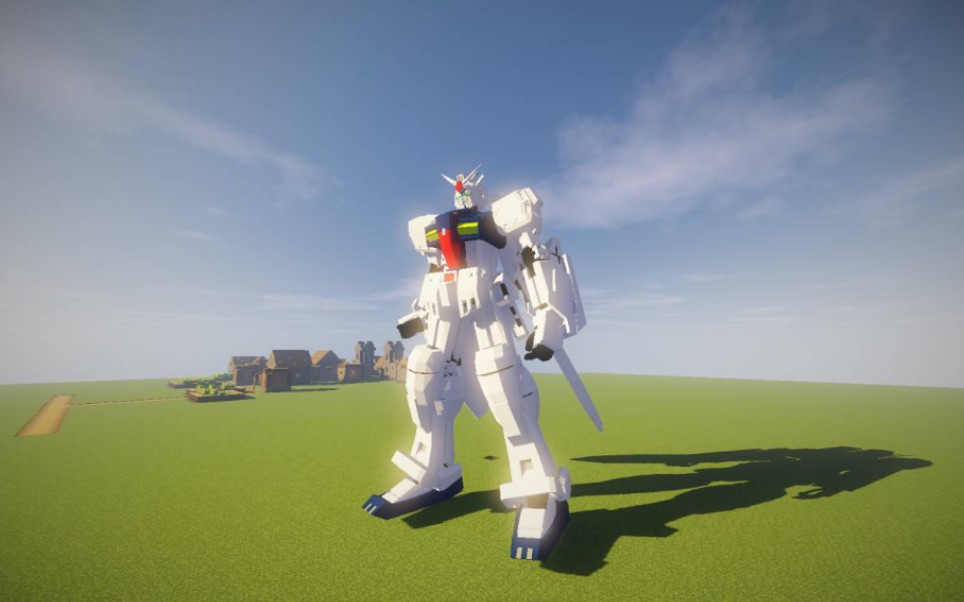 [我的世界开高达]gp-03高达测试(最后有彩蛋)