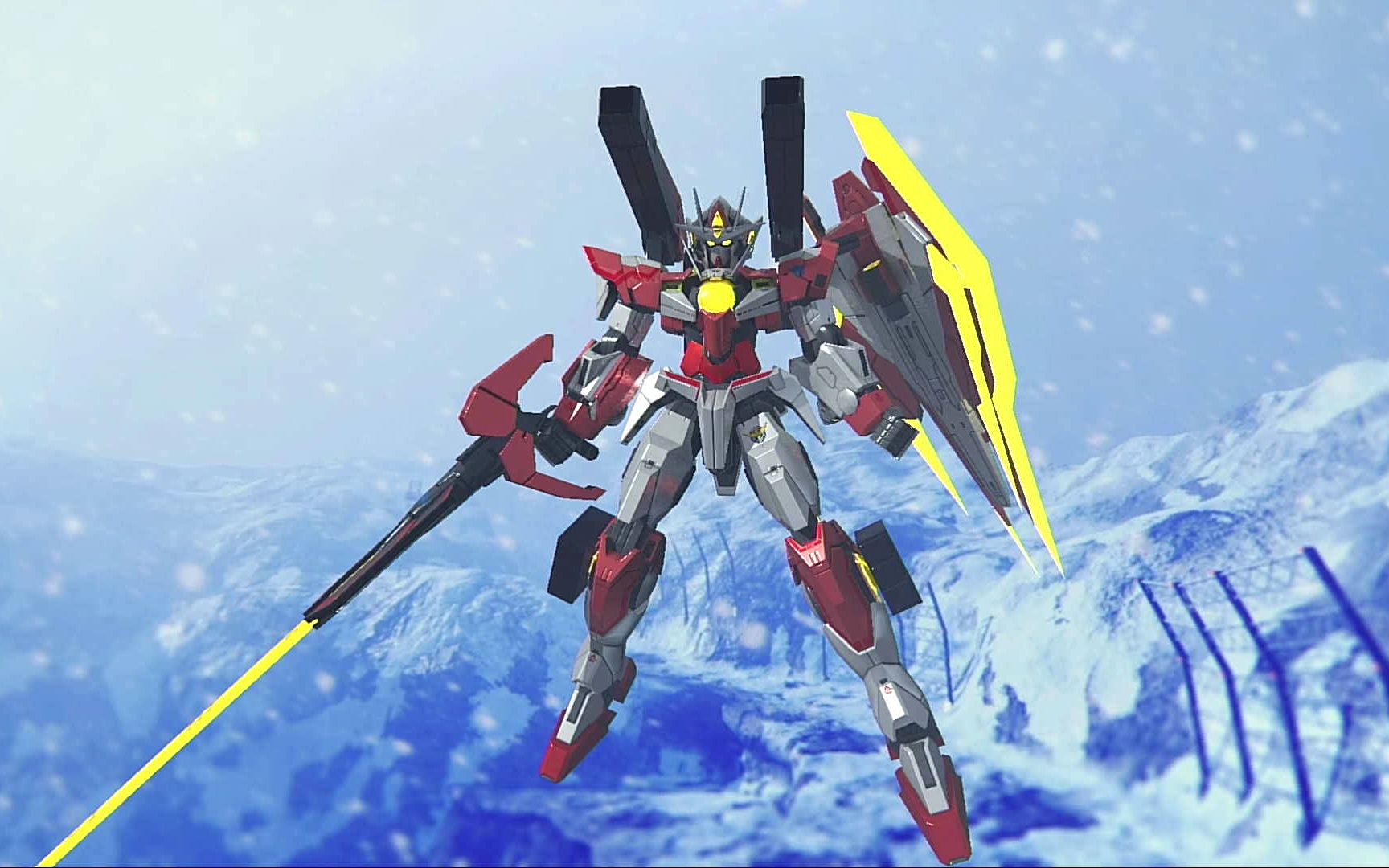 高达破坏者3利冯兹阿尔马克专用00q导弹舱大型光束发射器