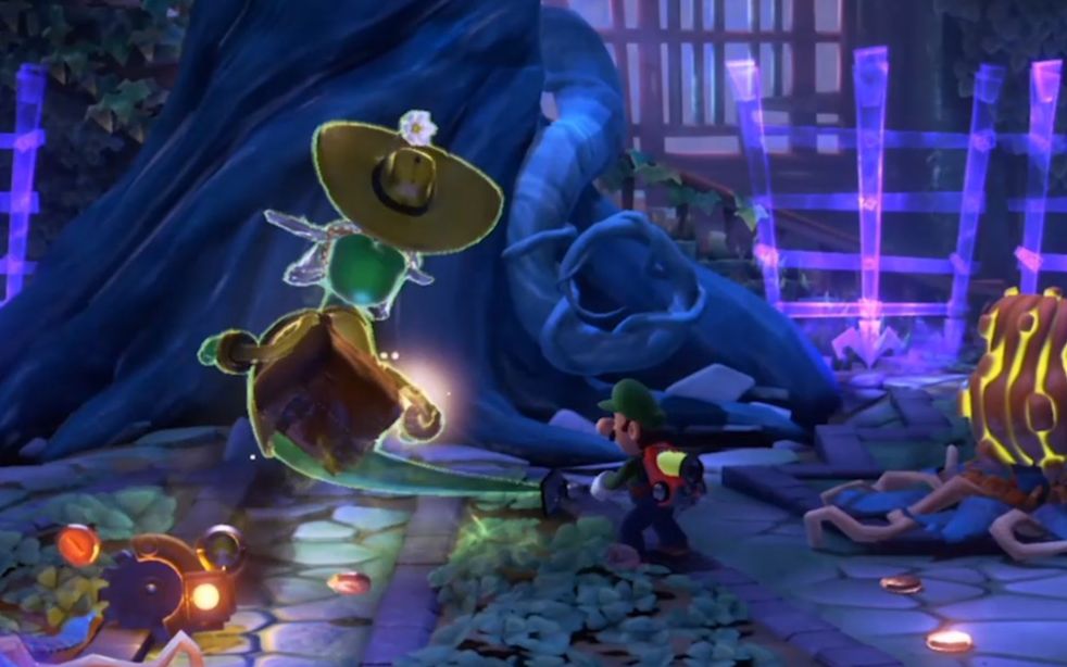 路易基鬼屋3打通7楼庭院层收付花匠幽灵假装是攻略流程实况7期路易基