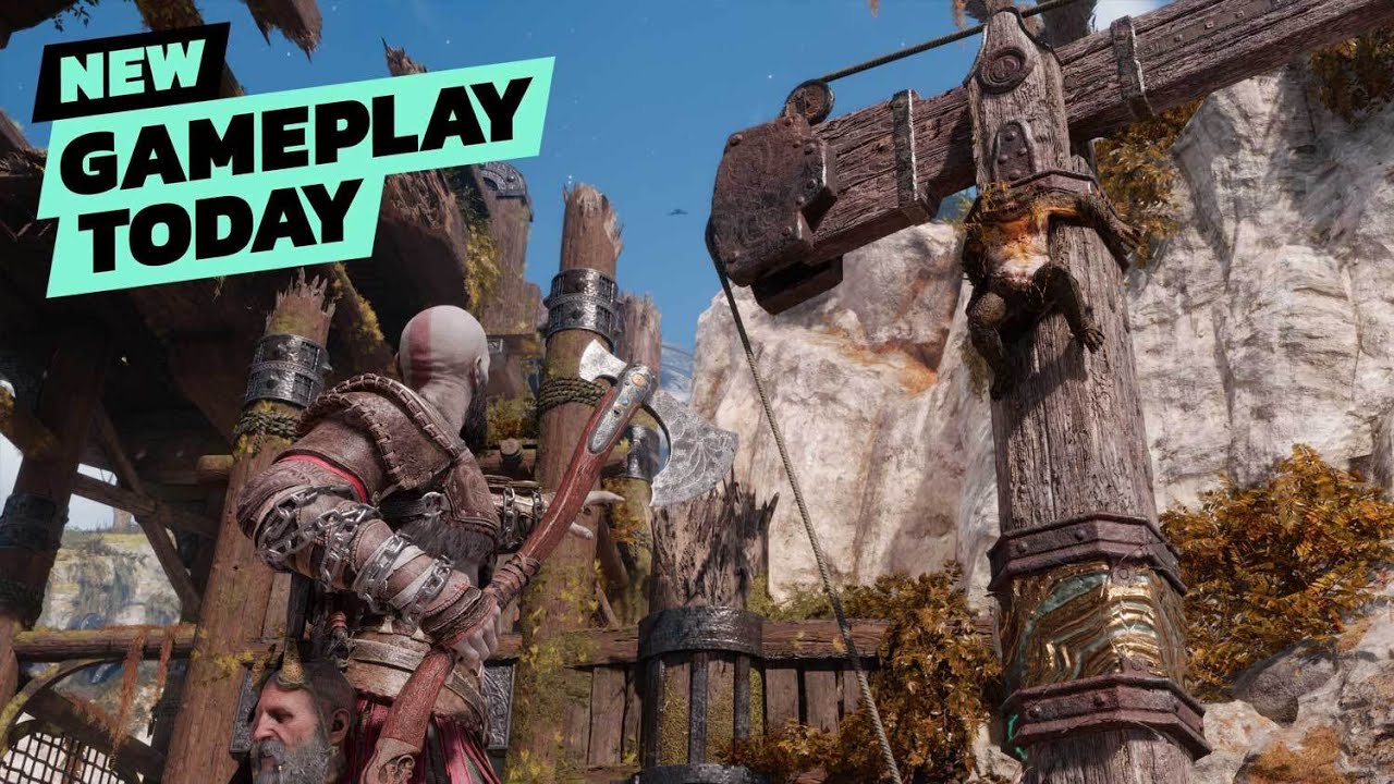 [图]【CC双语】Game Informer | 战神：诸神黄昏 | God Of War Ragnarök | New Gameplay Today