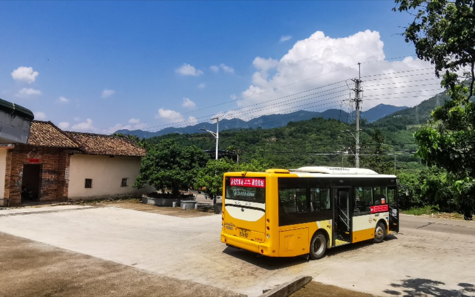 广州从化公交19路#从化汽车客运站→高坣总站原声原速_哔哩哔哩_bili