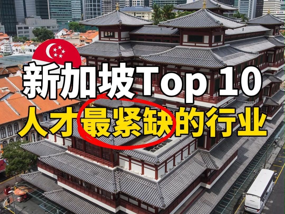 2023年新加坡Top 10紧缺人才的行业!7万8千多个职位空缺!哔哩哔哩bilibili