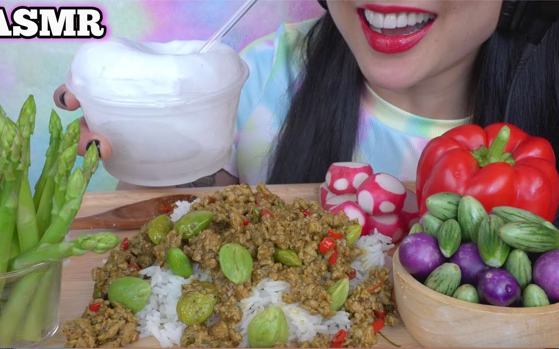 【sas】泰国南部菜*臭豆炒肉(无说话声)