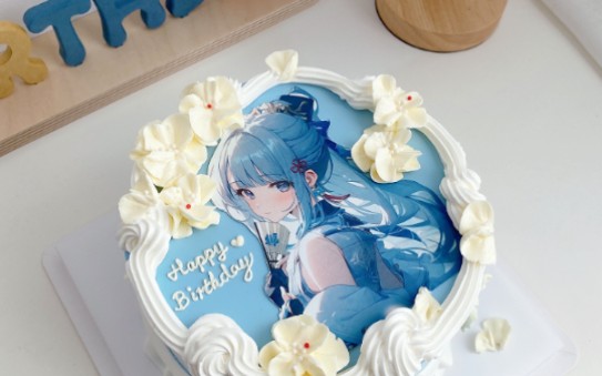 原神神里绫华 沉浸式做蛋糕