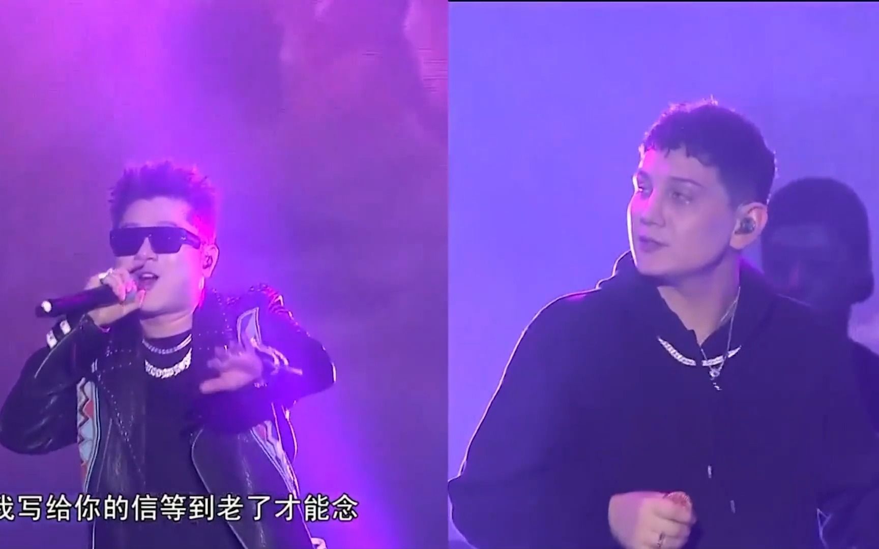 [图]现场求婚！王以太 艾热《别怕变老》亲自祝福！"Hands up for love"