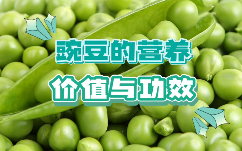 豌豆的营养价值与功效