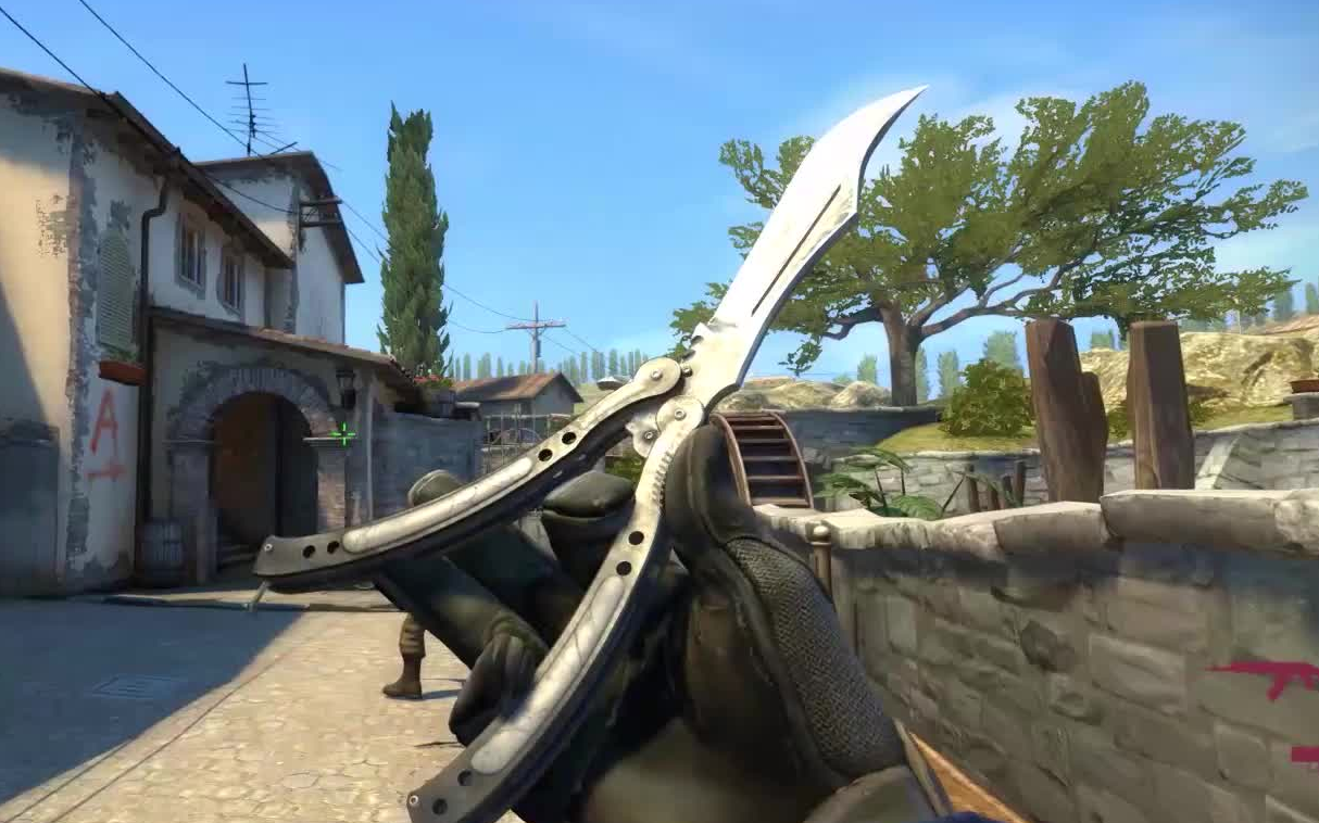 14分钟看完csgo所有刀型检视动作,轻重刀,背刺动作