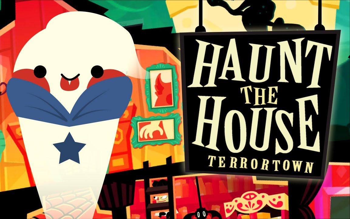 [图]扮鬼吓人很好玩 童年休闲欢乐点击游戏《Haunt the House: Terrortown 保卫鬼屋：恐怖城镇》全流程通关攻略视频