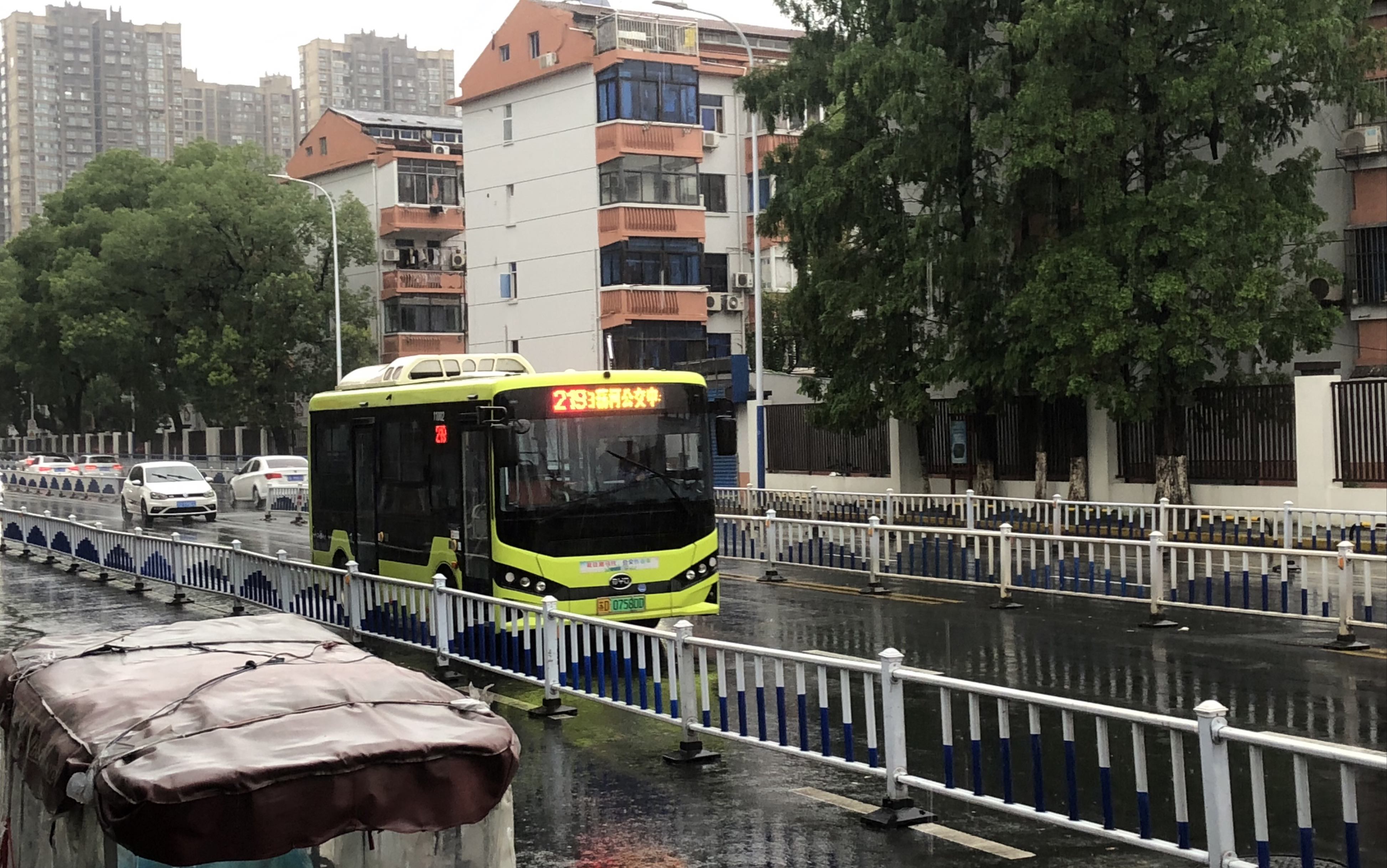 纪念219往白荡河公交中心站【初一之旅】常州公交219路改线纪念视频