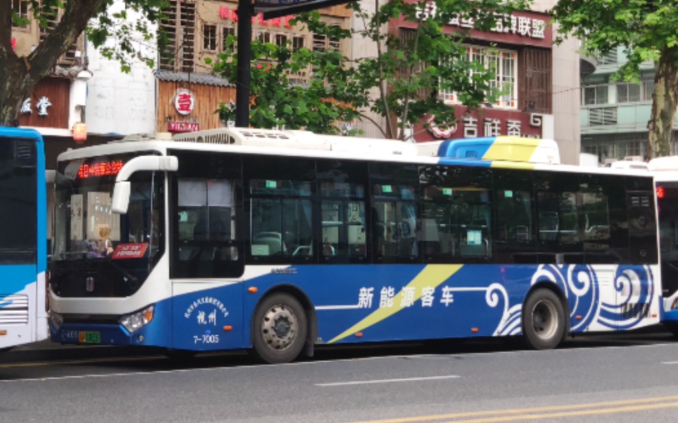 杭州公交 吉利远程客车dnc6100chevng2运行实录