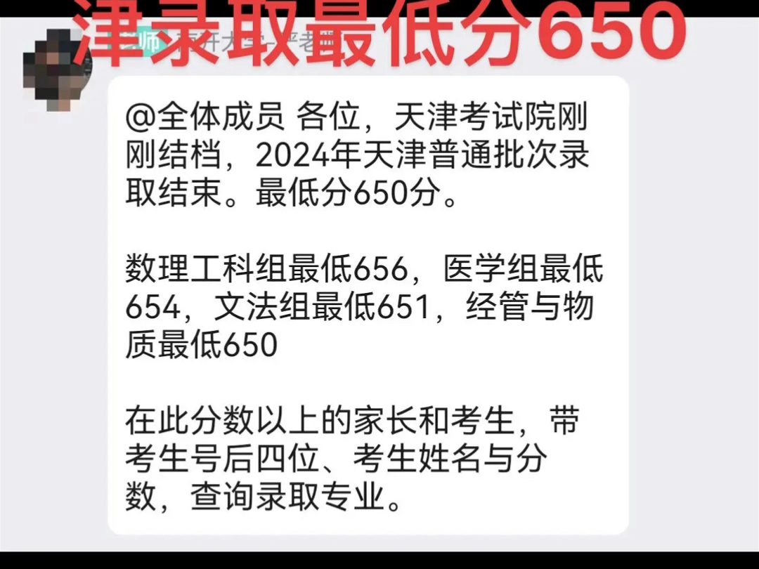 2024南开大学在津最低录取分650哔哩哔哩bilibili