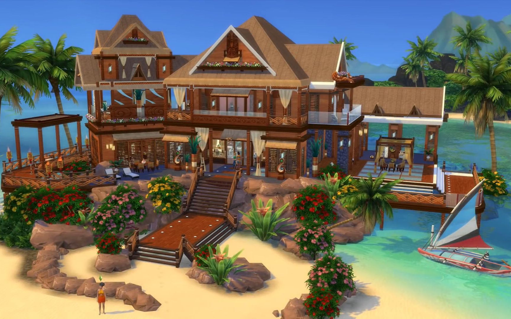 【模拟人生4速建|搬运】百万豪宅 by mtsims