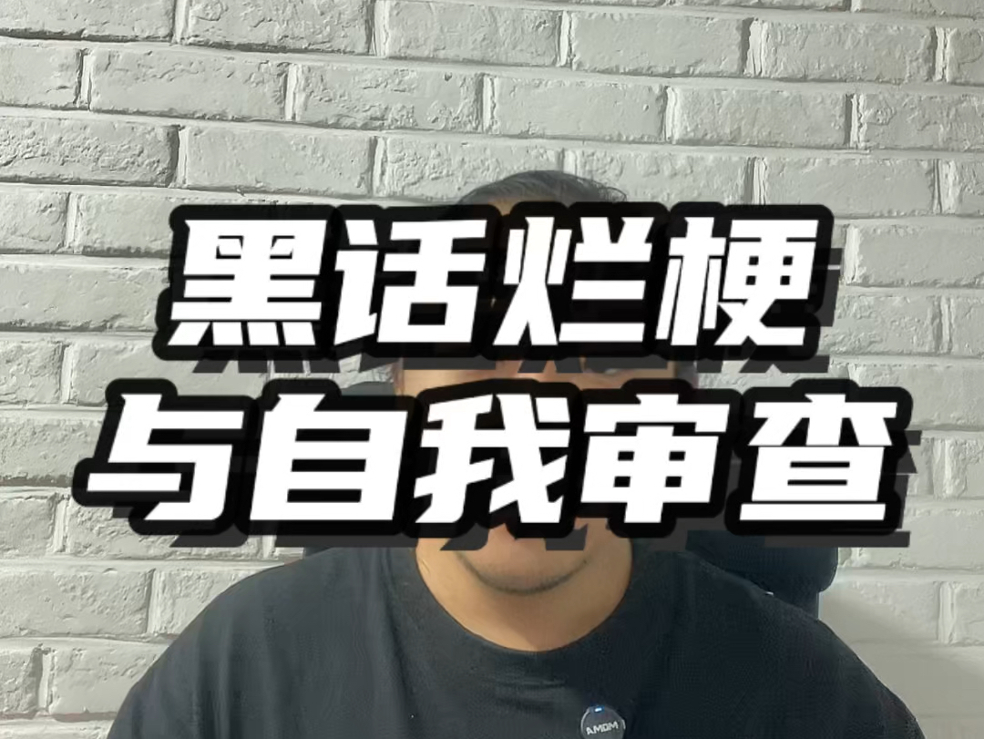 黑话烂梗的背后,是众多可怜人的自我审查与文化的自我阉割!哔哩哔哩bilibili