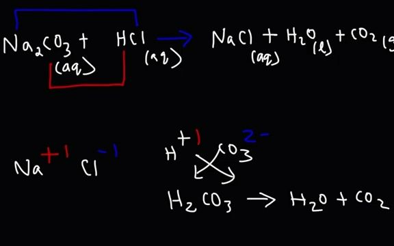 化学反应9  Na2CO3 HCl Sodium Carbonate 碳酸的反应哔哩哔哩bilibili