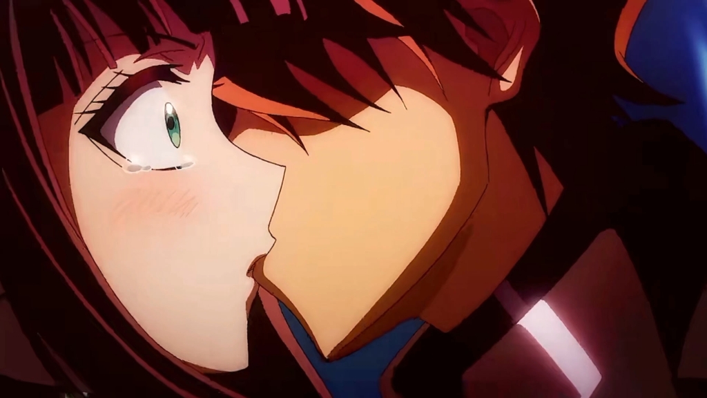 动漫接吻名场面