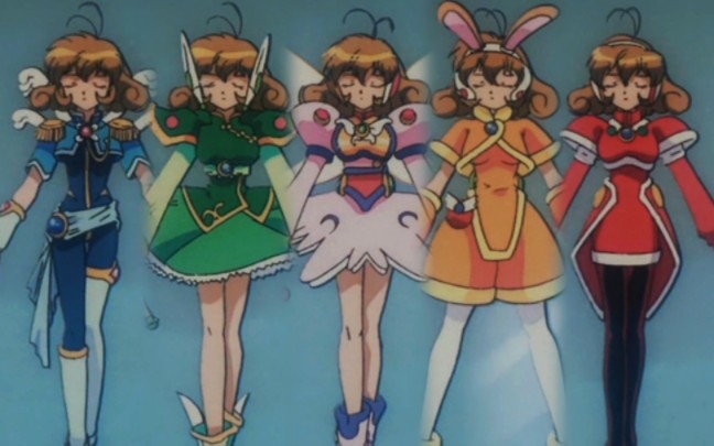 cyber守护星全部变身,几件衣服轮流穿是吧?