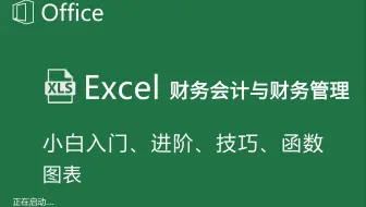 【2025最新全套】 Excel进阶之 财务会计与财务管理，Excel自学教程（Excel教程、Excel函数、Excel技巧）