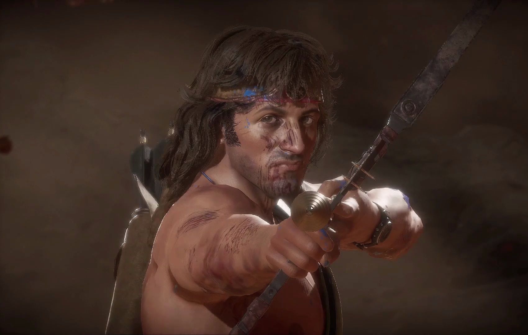 真人快打11 玩家排位精彩对局 兰博对战辛黛尔