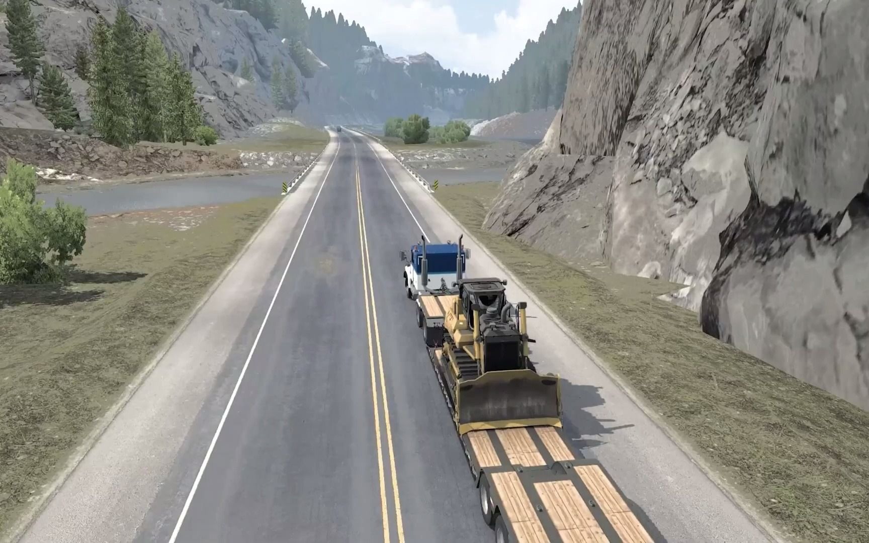 美卡Mod:阿拉斯加地图更新了 兄弟们 Route Alaska Update ATS MOD 1.41/1.42哔哩哔哩bilibili卡车模拟