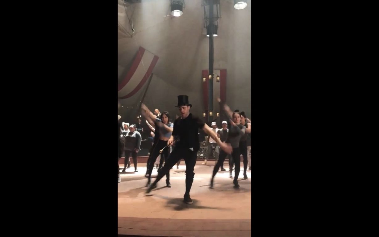 [图]【Zac Efron】【马戏之王】舞蹈排练 The Greatest Showman Rehearsal