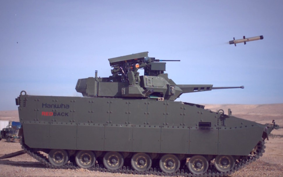 【安要这】as-21"红背蜘蛛"步兵战车试射"长钉"-lr2反坦克导弹