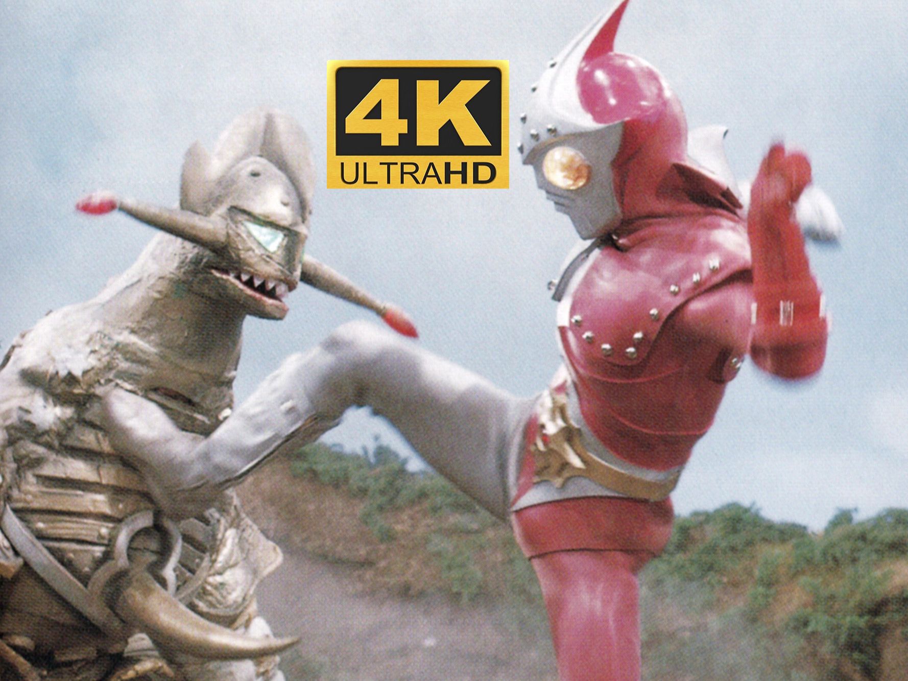 【4k 国语】詹伯奈 ,詹伯a vs 艾亚德尔蒙(怪兽机器人)《复活!詹伯a》