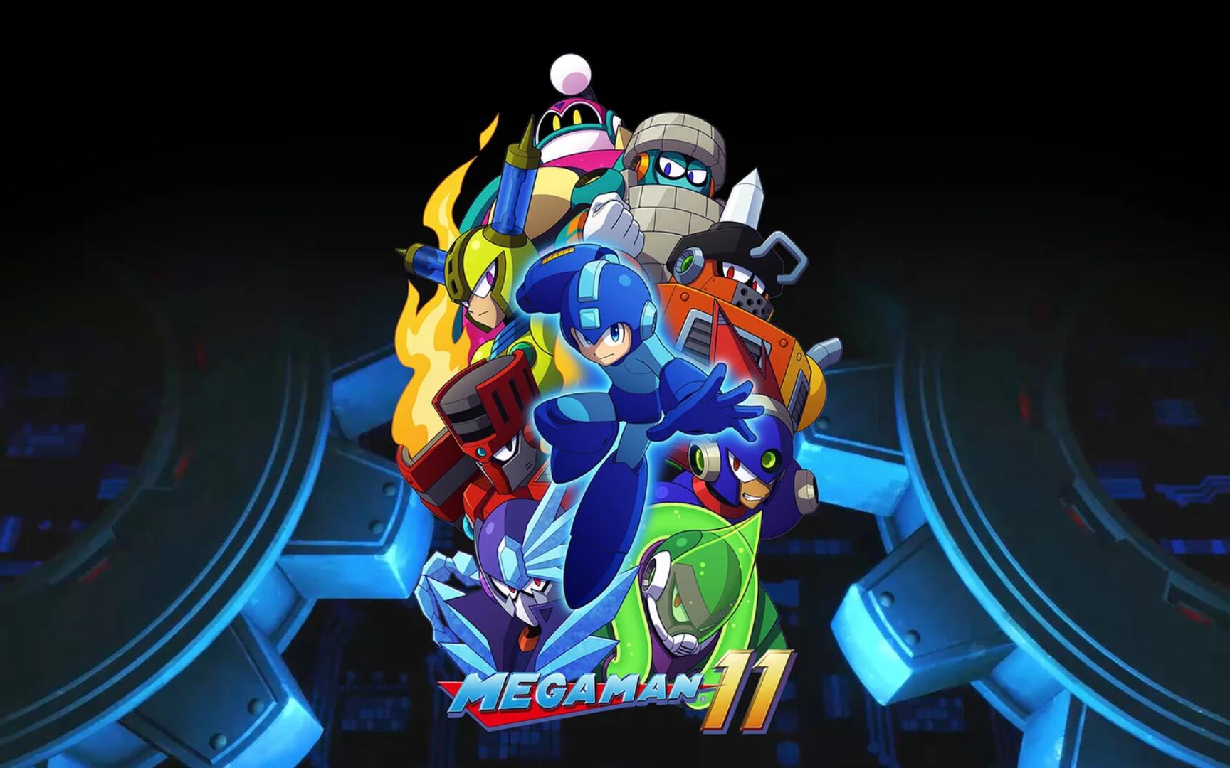 洛克人11 蓝色闪光