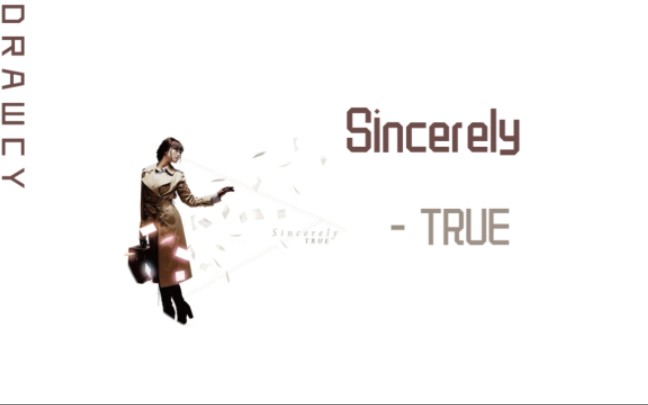 [图]歌曲推荐：Sincerely - TRUE（无损）