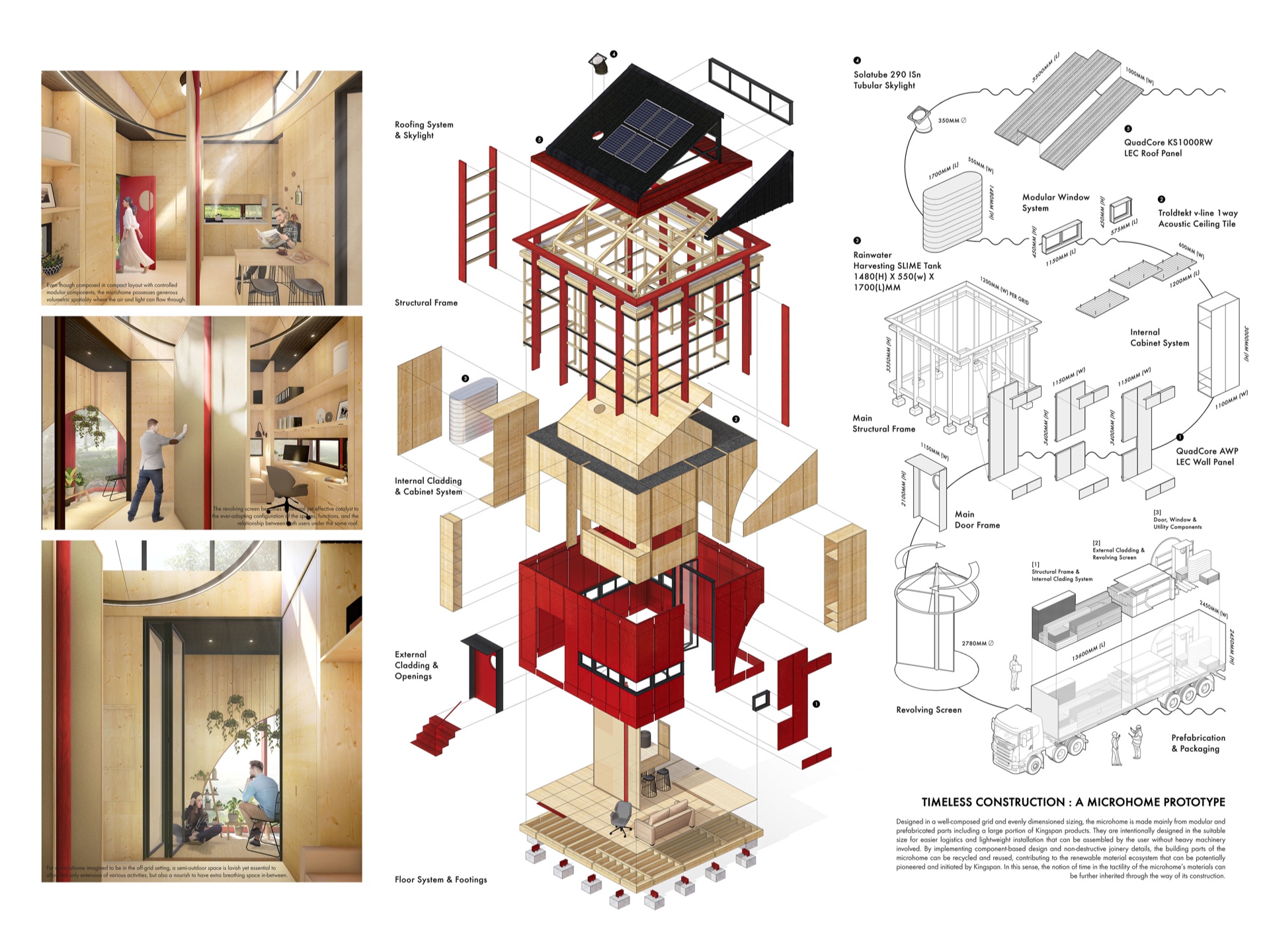 环境设计作品集代做:灵活空间微型住宅设计,25平米内的日常生活艺术哔哩哔哩bilibili