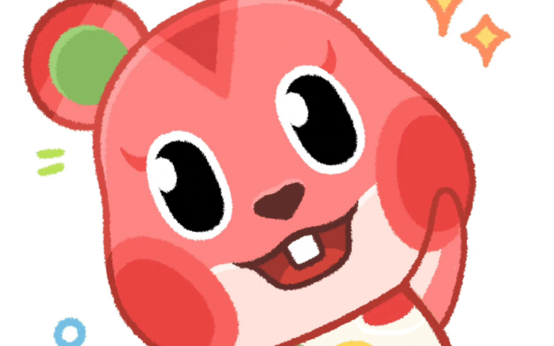 《我的动森日记》:沉浸式看苹果蹦迪～扭起来超级可爱