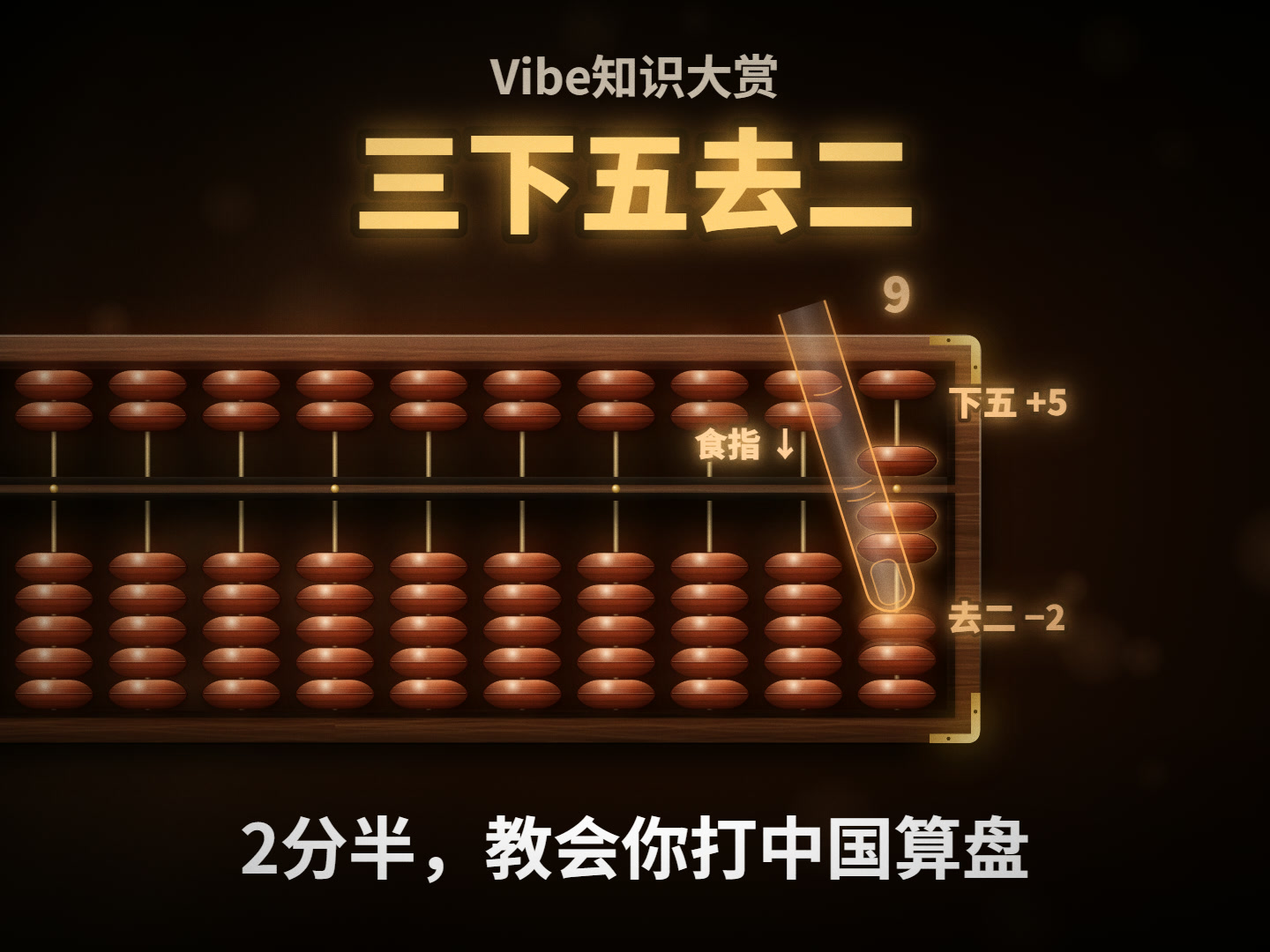 Vibe知识大赏｜2分半，教会你打中国算盘
