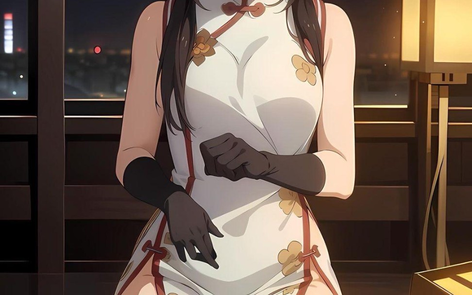 时崎狂三旗袍展示(三)