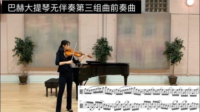 [图]中提琴演奏大提琴组曲《巴赫无伴奏第三组曲前奏曲》