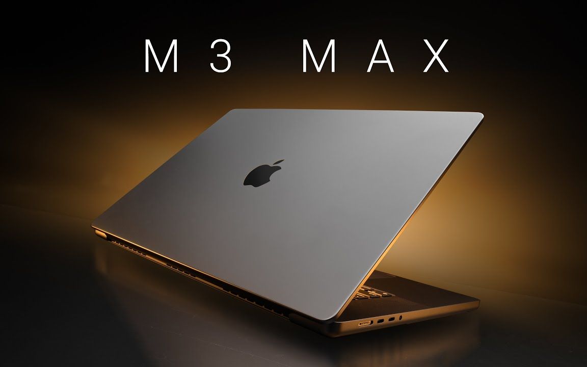 【苹果开箱】m3 macbook pro 深空黑色测评「dave2d」|机翻中字