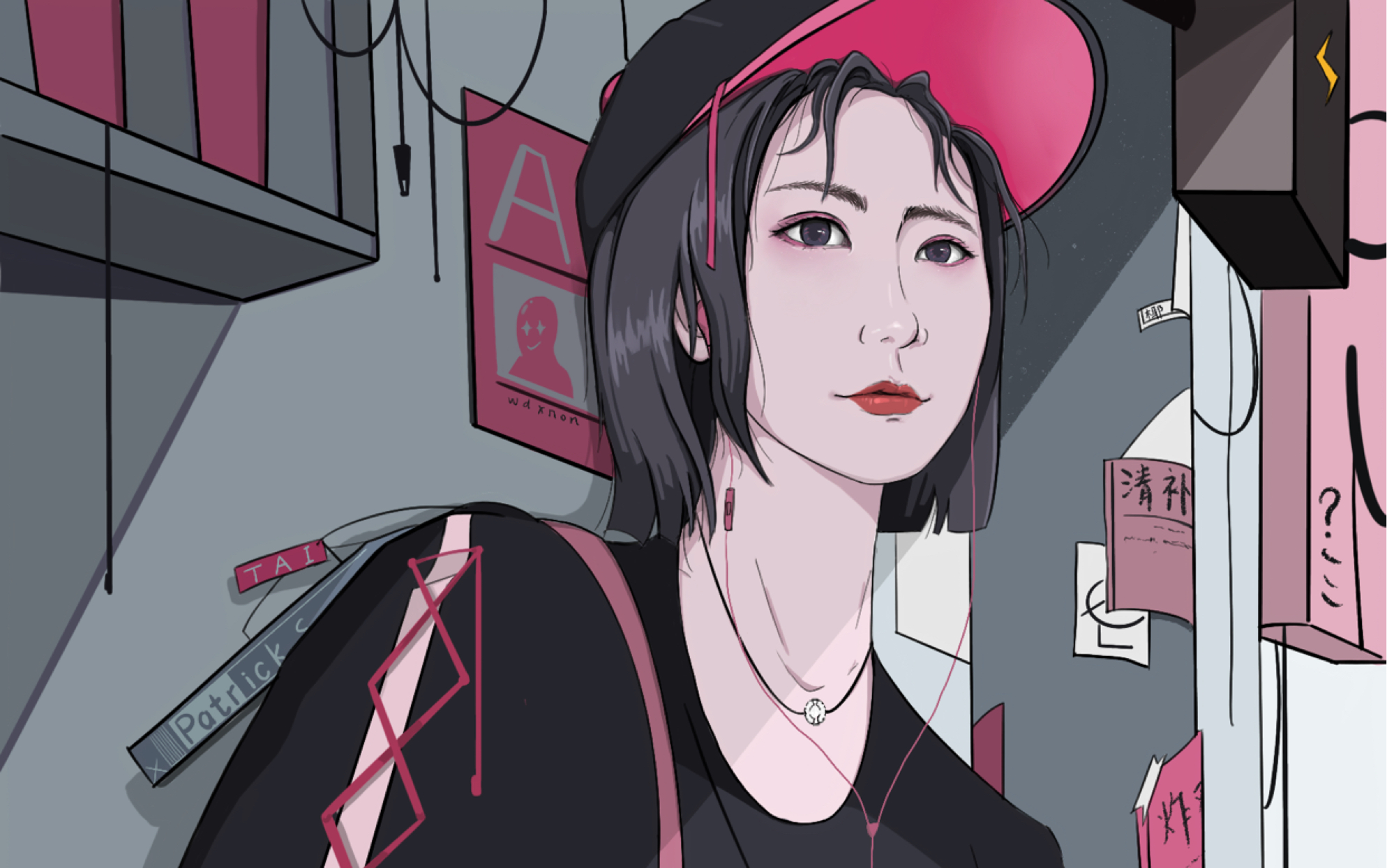 借鉴画风人像绘制虽然还不能完全自创豪横