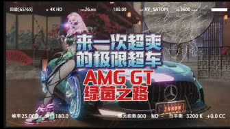 下载视频: 【王牌竞速】来一次超爽 的极限超车 AMG GT 绿茵之路 #王牌竞速 #王牌竞速上车开大招