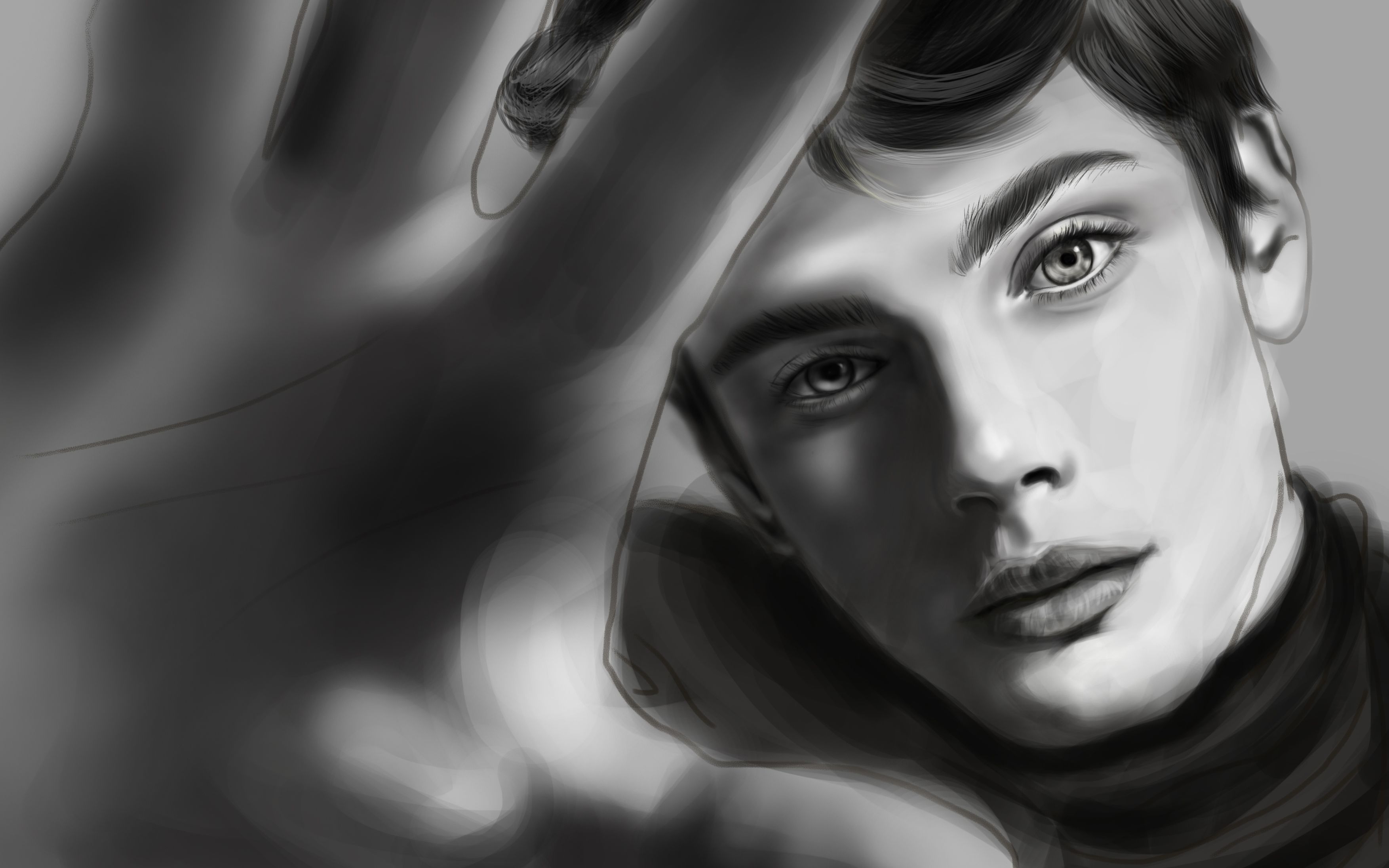 今天的心情是灰色的