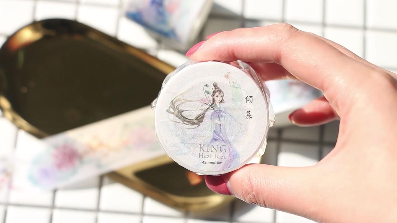 【和纸胶带】kinghezi家十一月新品,古风胶带展示,月末有惊喜,敬请