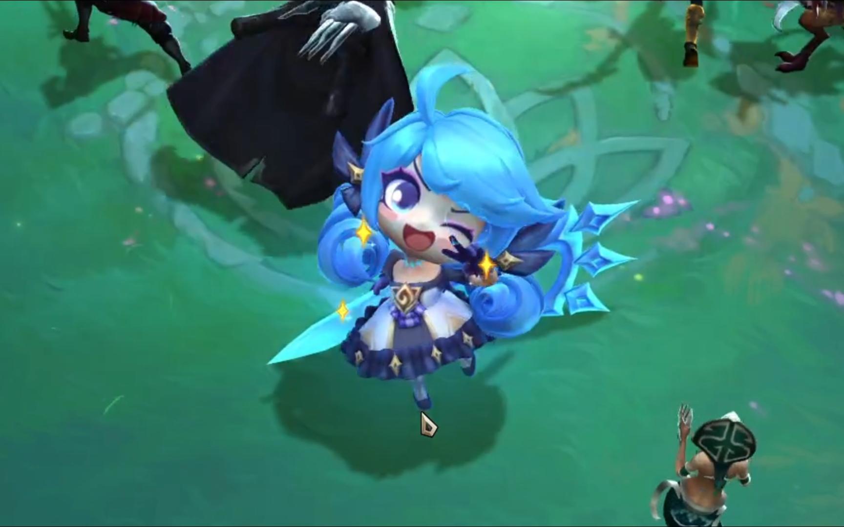  云顶之弈>格温小曲の冰枪泽丽