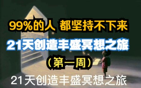 21天创造丰盛冥想之旅 (第一周)哔哩哔哩bilibili