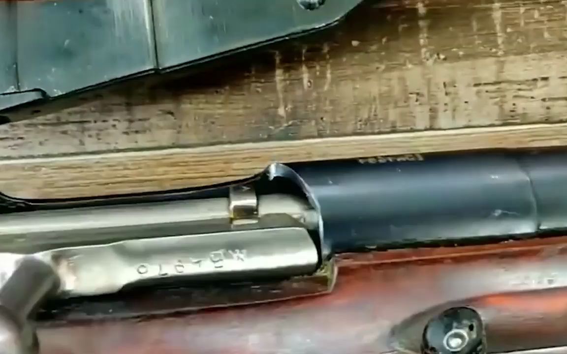 二战时期的莫辛纳甘栓动步枪,绰号"水连珠"