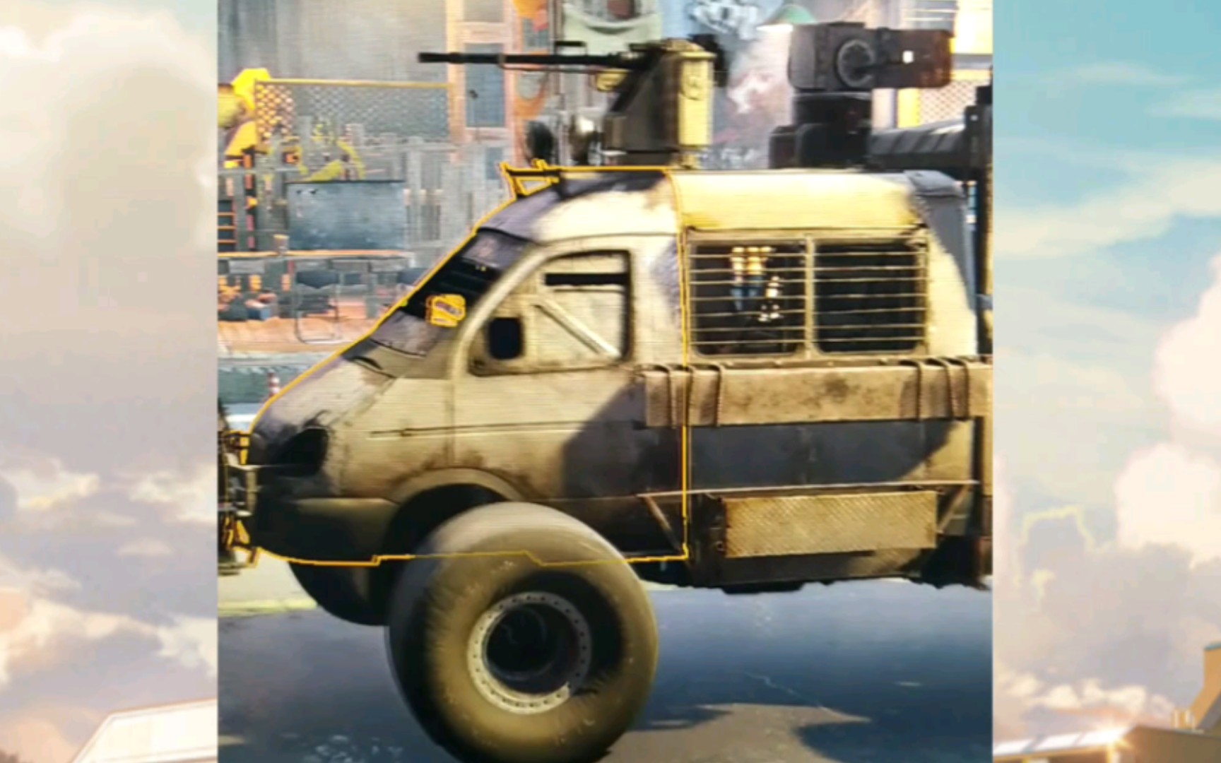 兄弟萌,今天在玩创世战车的时候,造出了一辆很废土风格的车,别骂我是