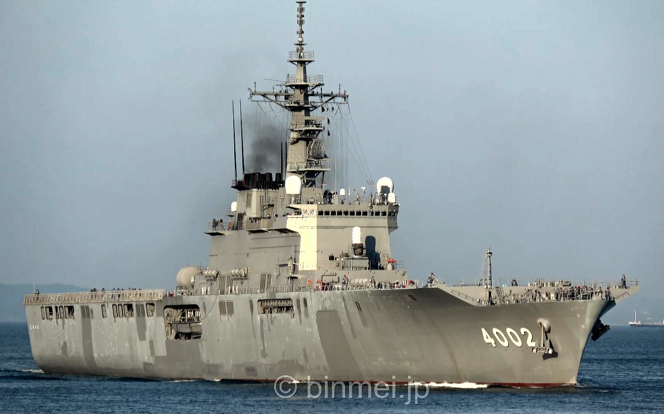 【海上自卫队】大隅级登陆舰"下北"号(lst-4002)关门西航(2020/8/21)