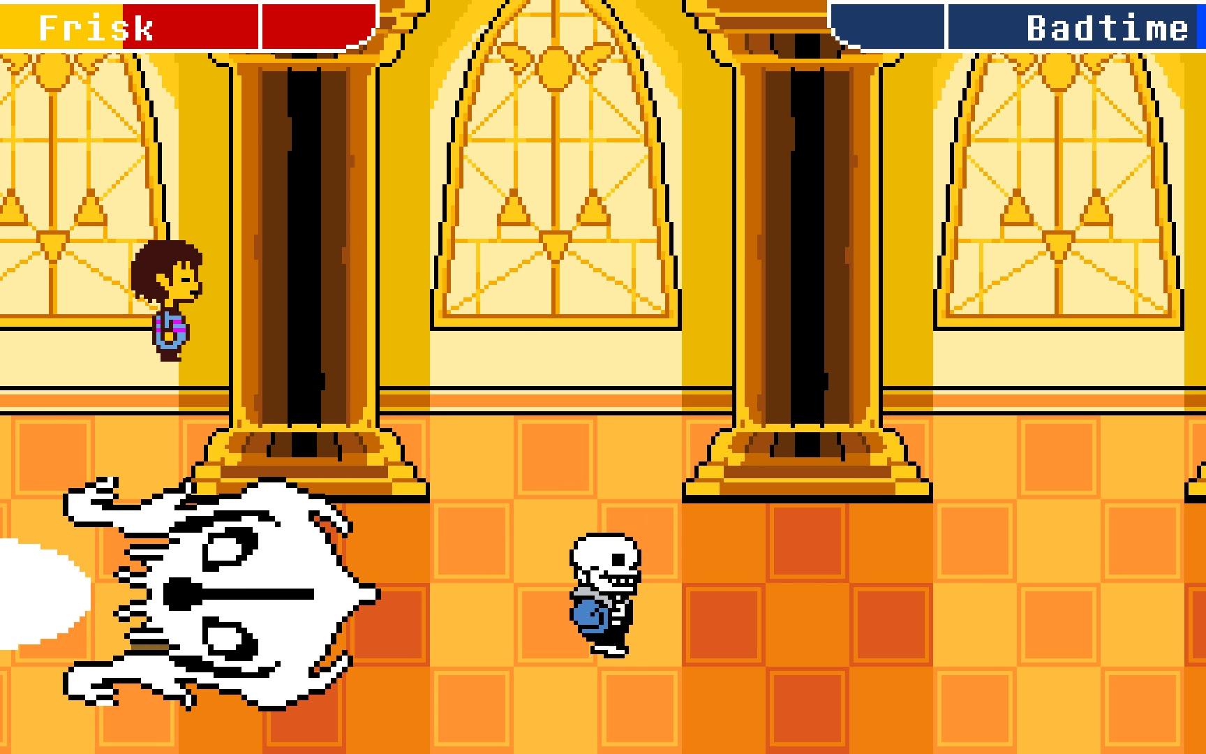 【sans vs frisk3.0.3】通关视频第七期