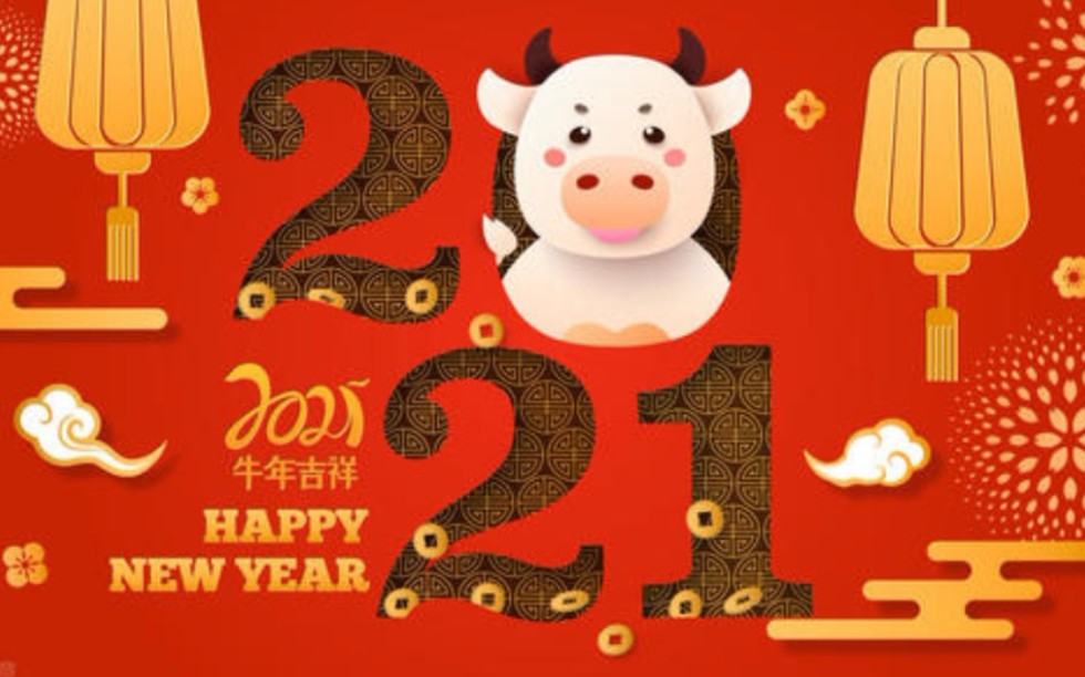 恭祝大家牛年大吉,牛年大顺!