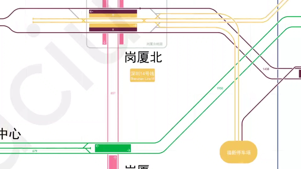 深圳地铁14号线地图图片