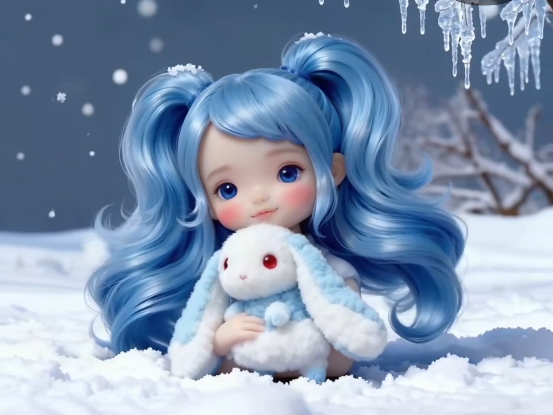 洛克王国:雪影娃娃ai进化