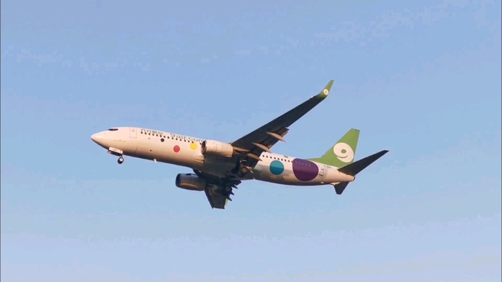 九元航空波音737降落