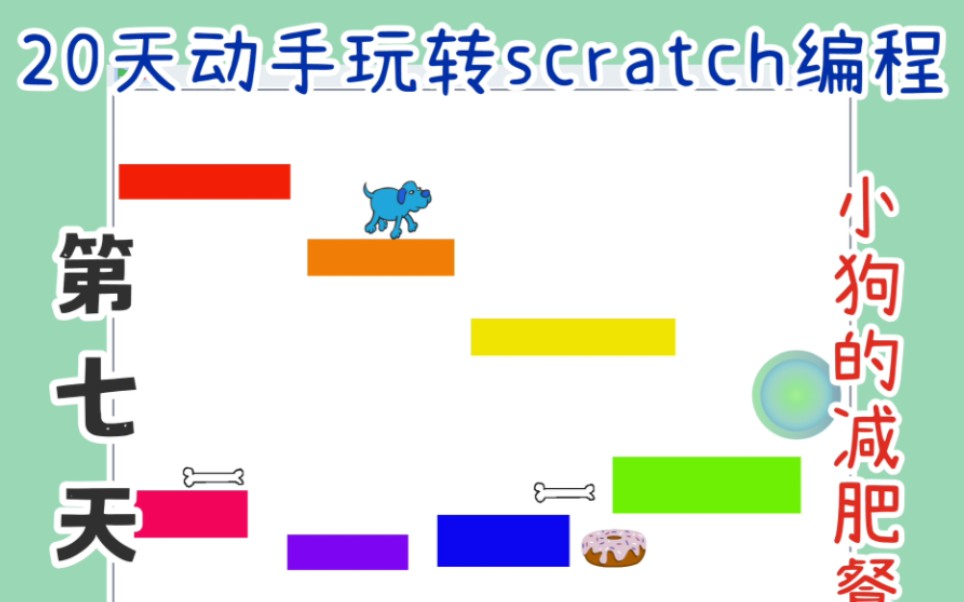 [图]20天动手玩转scratch编程-狗狗的减肥餐(中)