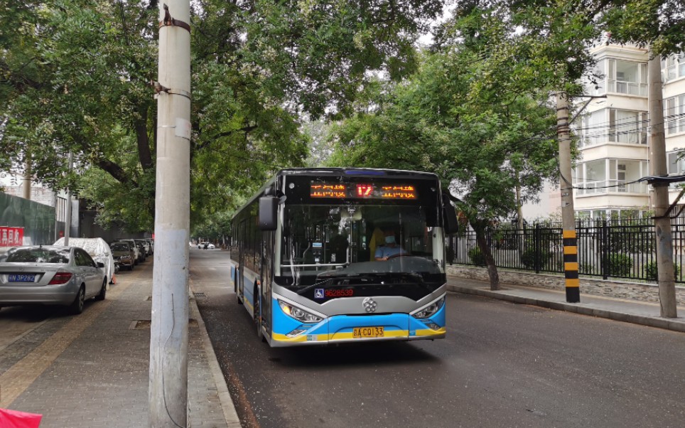 [广通没法调光]北京公交12路环形线pov_哔哩哔哩_bilibili